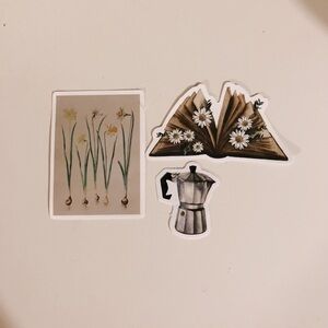 Aesthetic 3 pack stickers